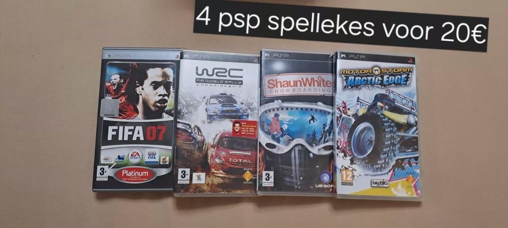 PSP spelletjes., Games en Spelcomputers, Ophalen