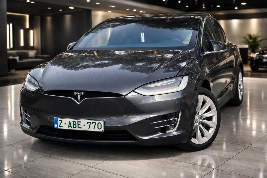 Tesla Model X Long Range – 6 Seats – MCU2 - Garantie 2028, Auto's, Tesla, Model X, Bedrijf, Te koop, Trekhaak