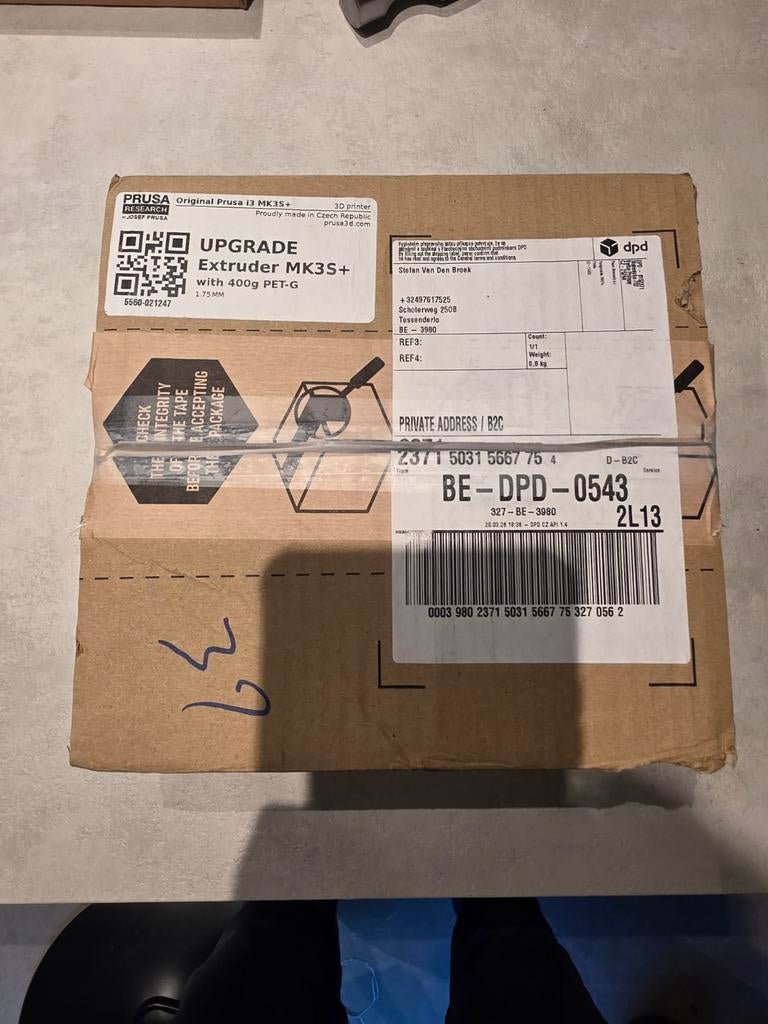 Kit de mise à niveau MK3 vers MK3S+, Informatique & Logiciels, 3D Imprimantes, Enlèvement ou Envoi, Neuf, Prusa