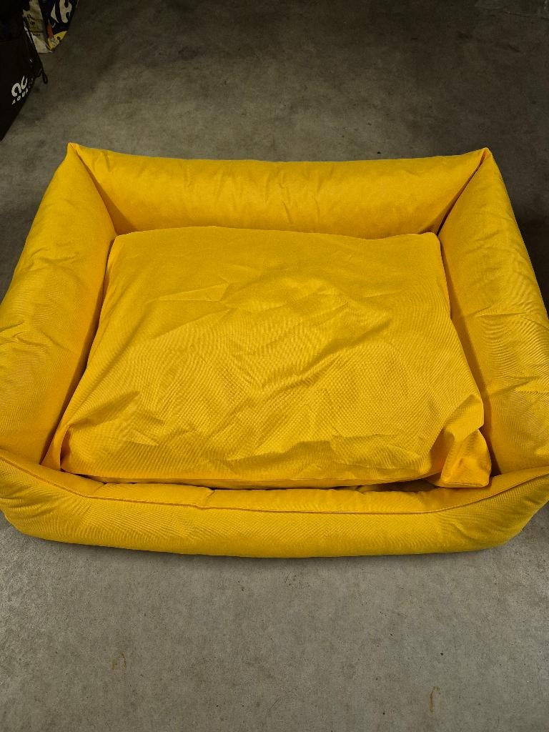 Orthopedische hondenmand MaxxNobel Bliss geel 90x70cm, Dieren en Toebehoren, Ophalen, Zo goed als nieuw, Overige