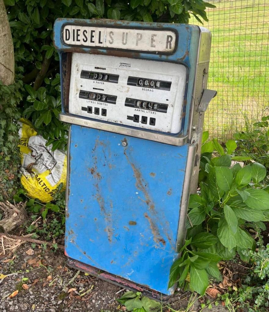 Tockheim benzinepomp, Verzamelen, Ophalen, Zo goed als nieuw