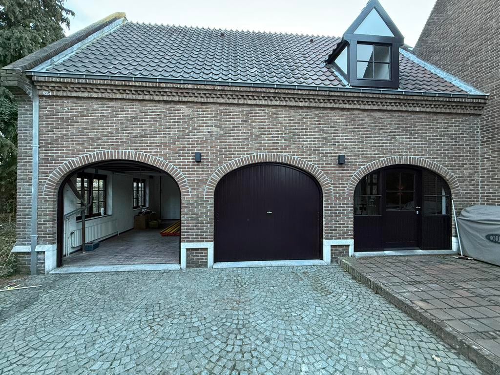 Garage poorten, Doe-het-zelf en Bouw, Ophalen, Garagedeur, Zo goed als nieuw, Hout