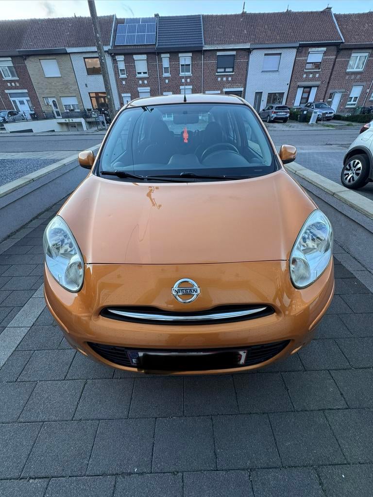 Nissan Micra Essence 1.2    km 112680, Autos, Euro 5, Autres couleurs, Noir, 5 portes