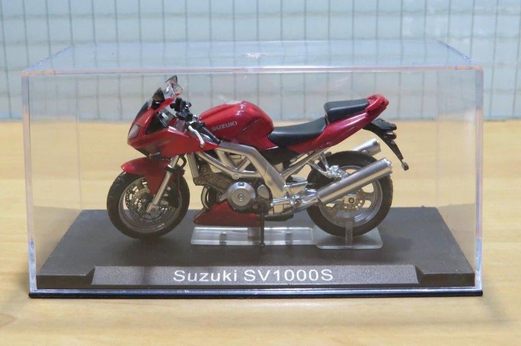 Suzuki SV1000S 1:24, Hobby en Vrije tijd, Modelauto's | 1:24, Ophalen of Verzenden, Nieuw, Motor, Overige merken