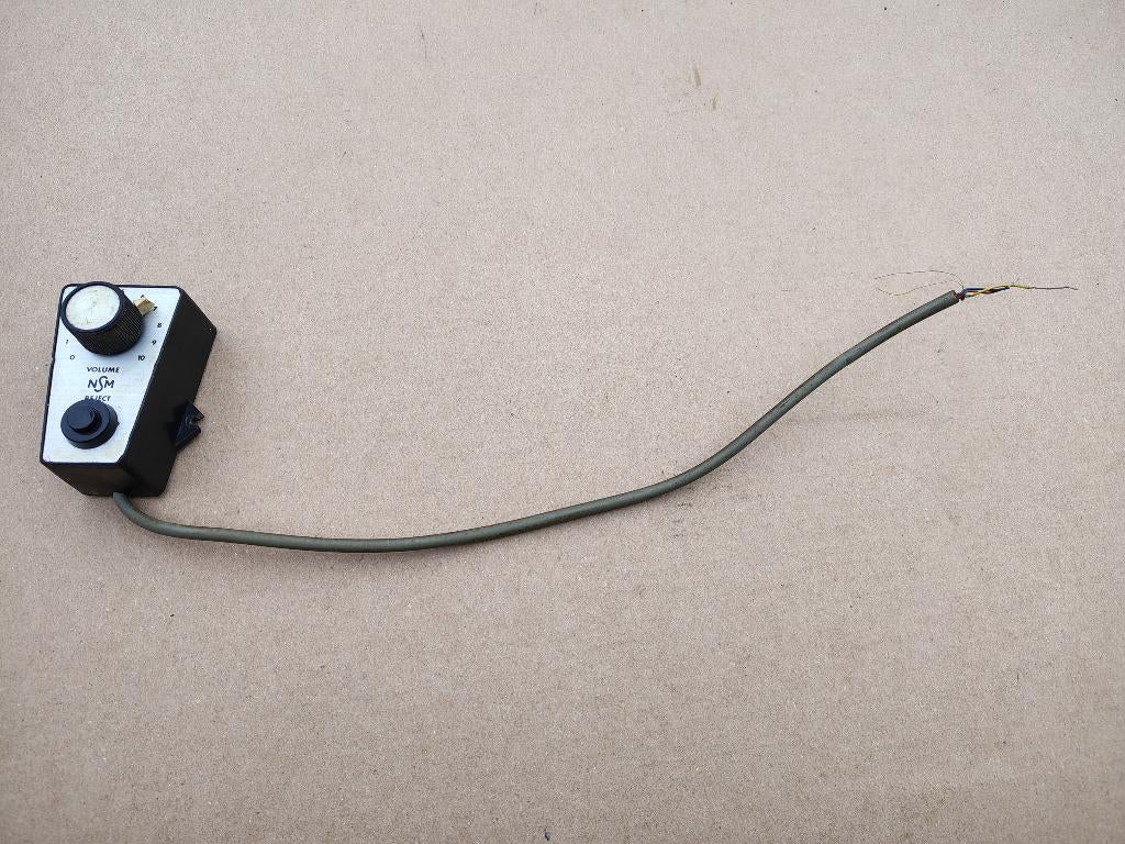 Volume Regelaar NSM Prestige 160 (1970) jukebox, Envoi