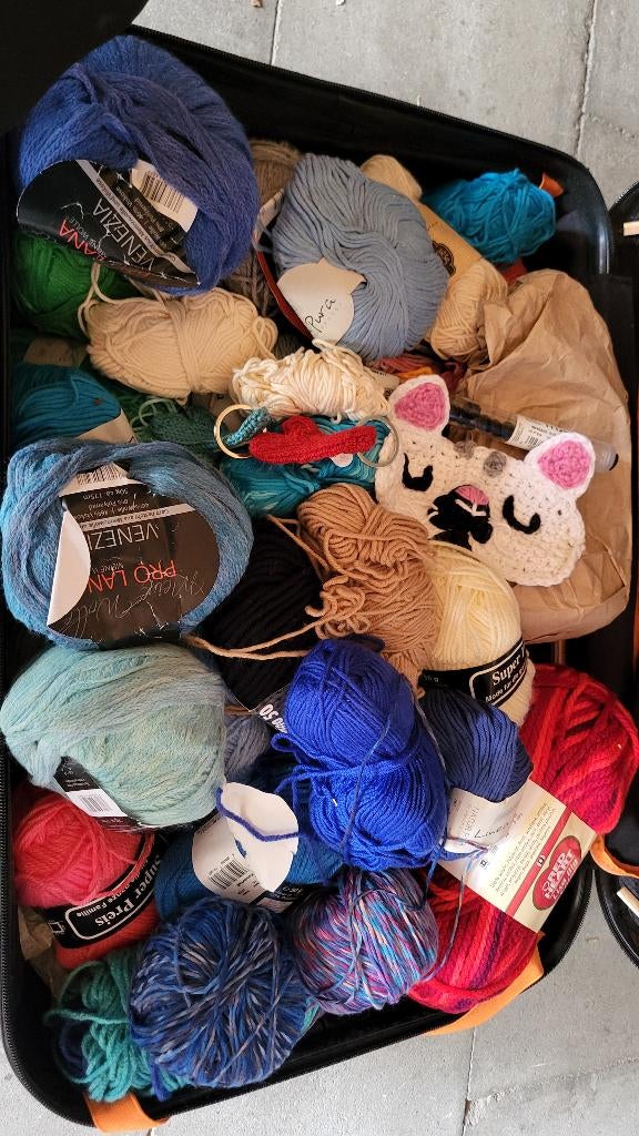 Wol en garen, Ophalen, Zo goed als nieuw, Breien of Haken