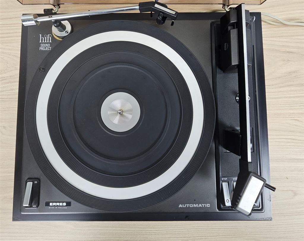 Vintage Philips 22GA418 platenspeler,, Enlèvement ou Envoi, Utilisé, Tourne-disque, Philips