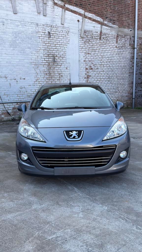 PEUGEOT 207cc 79dkm EURO 5 AIRCO BENZINE 2010bj Met Keuring, Autos, Peugeot, Cabriolet, Boîte manuelle, Noir, Particulier
