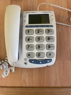 Telefoontoestel EXTRA GROTE TOETSEN - LUIDSPREKER, Telecommunicatie, Vaste telefoons | Niet Draadloos, Ophalen, Gebruikt