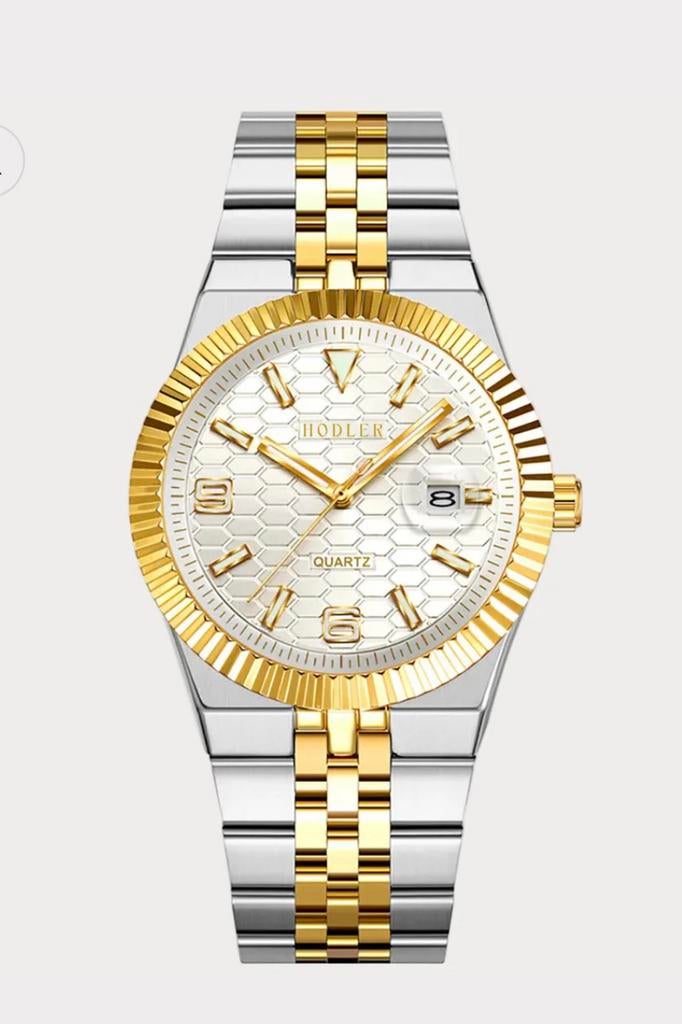 Hodler Fleurier goude kleur, Nieuwe Horloge, Ophalen, Nieuw