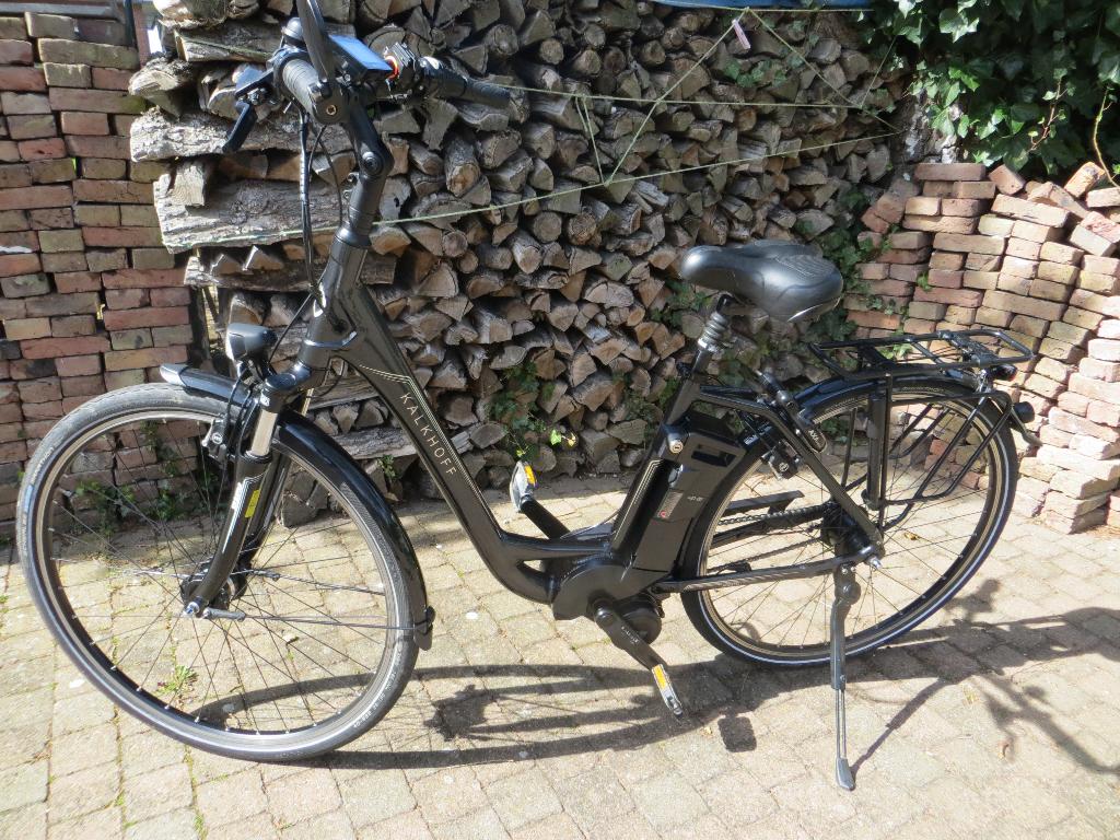 Elektrische fiets Kalkhoff Agattu, Fietsen en Brommers, Elektrische fietsen, Zo goed als nieuw, 47 tot 51 cm, 50 km per accu of meer
