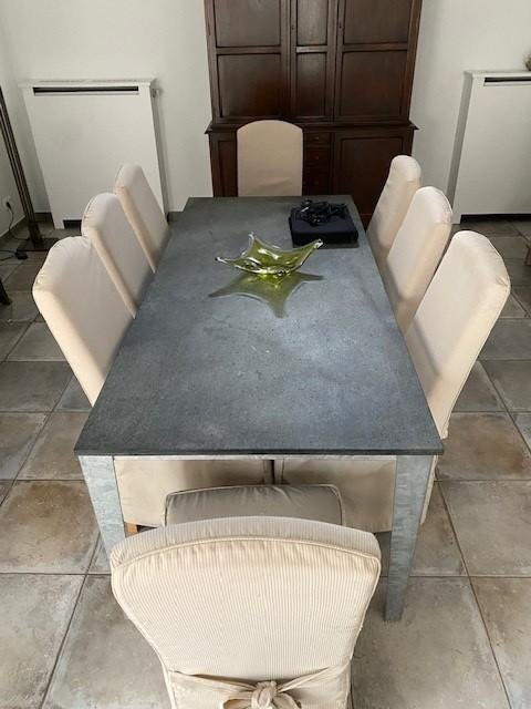 eettafel modern, Huis en Inrichting, Ophalen, Overige materialen, 200 cm of meer, 50 tot 100 cm