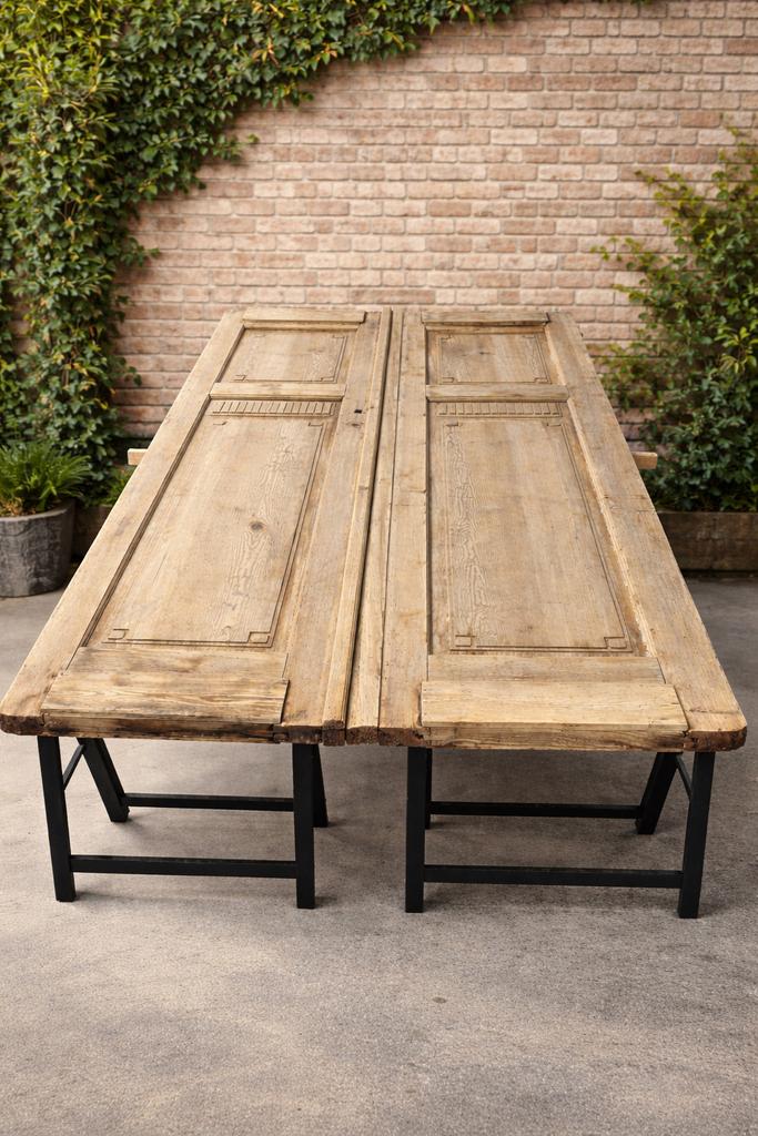 authentieke eiken kasteeldeuren, Antiquités & Art, Antiquités | Meubles | Armoires, Enlèvement