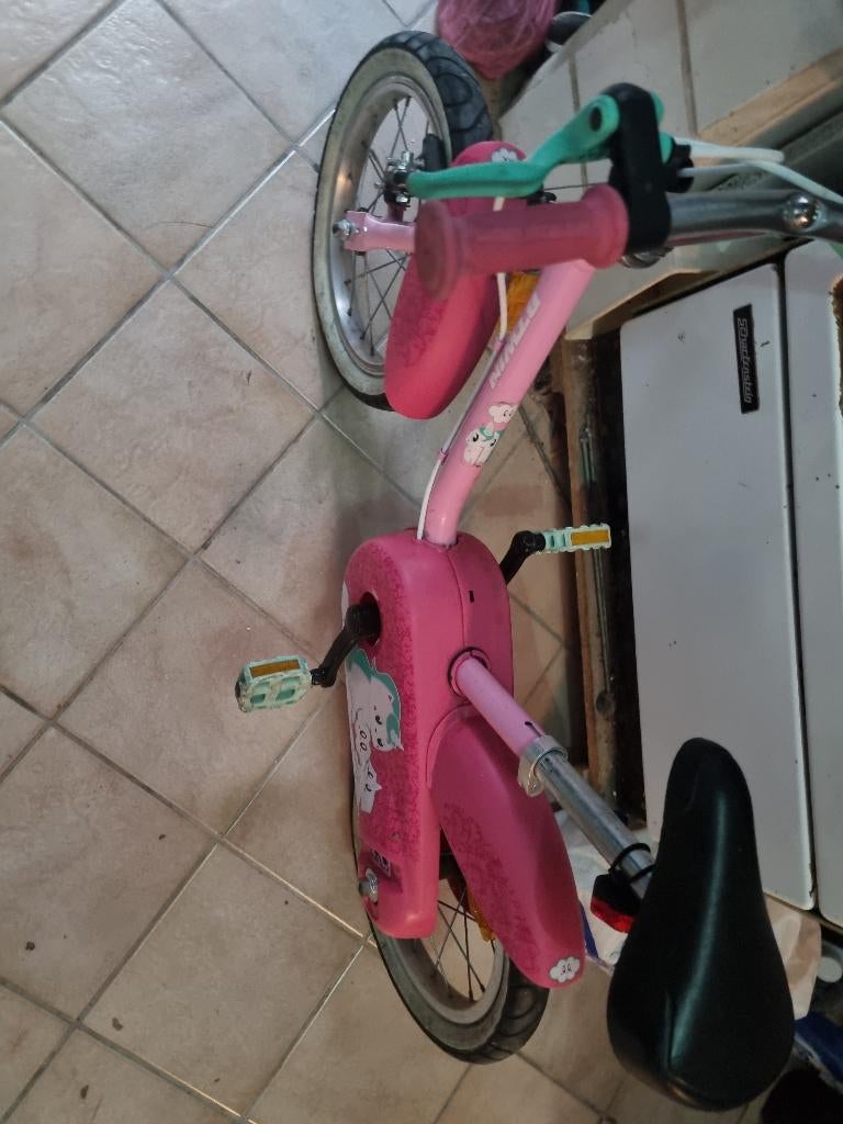 Kinderfiets, Fietsen en Brommers, Ophalen, Gebruikt, B-Twin