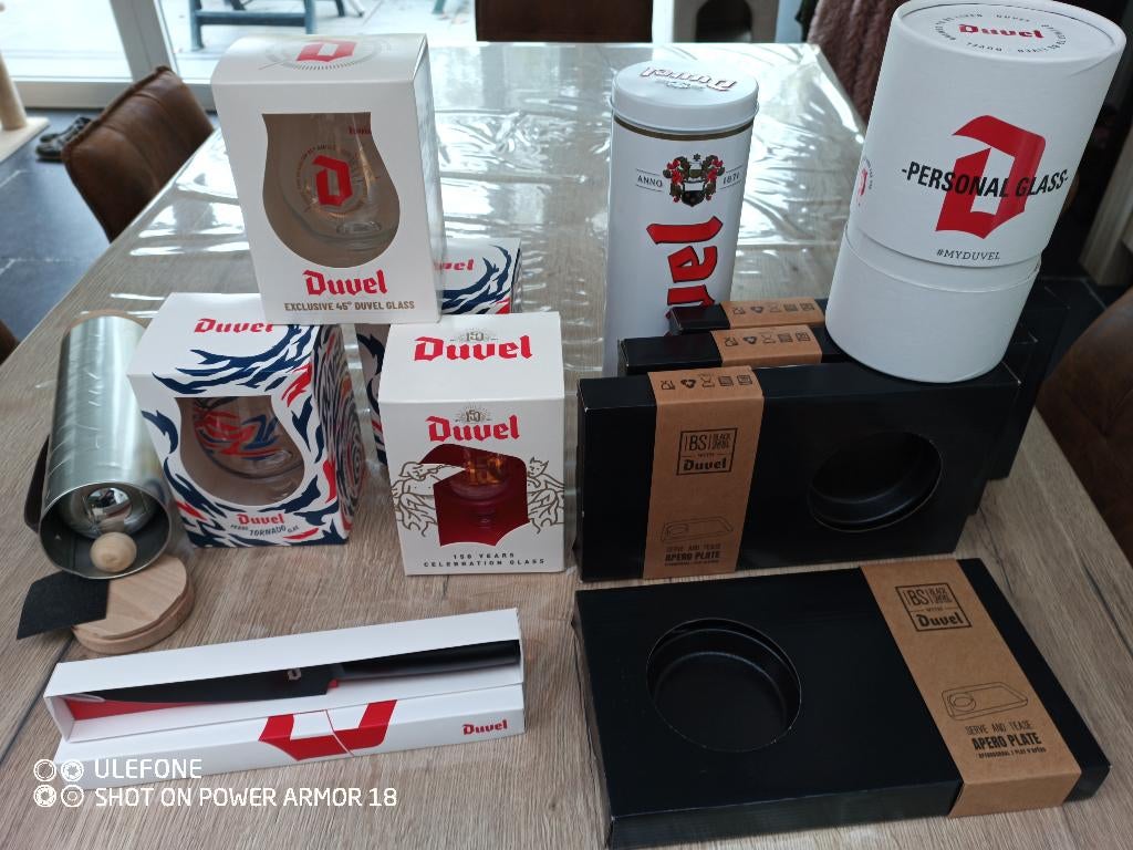 duvel collectie, Ophalen