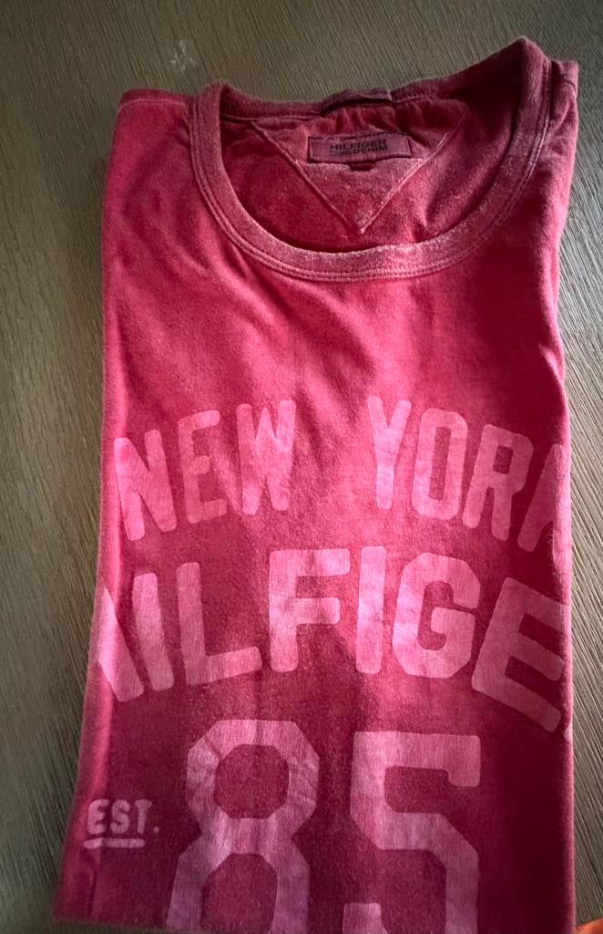 Tommy Hilfiger heren t’shirt (large), Ophalen, Zo goed als nieuw, Maat 52/54 (L)