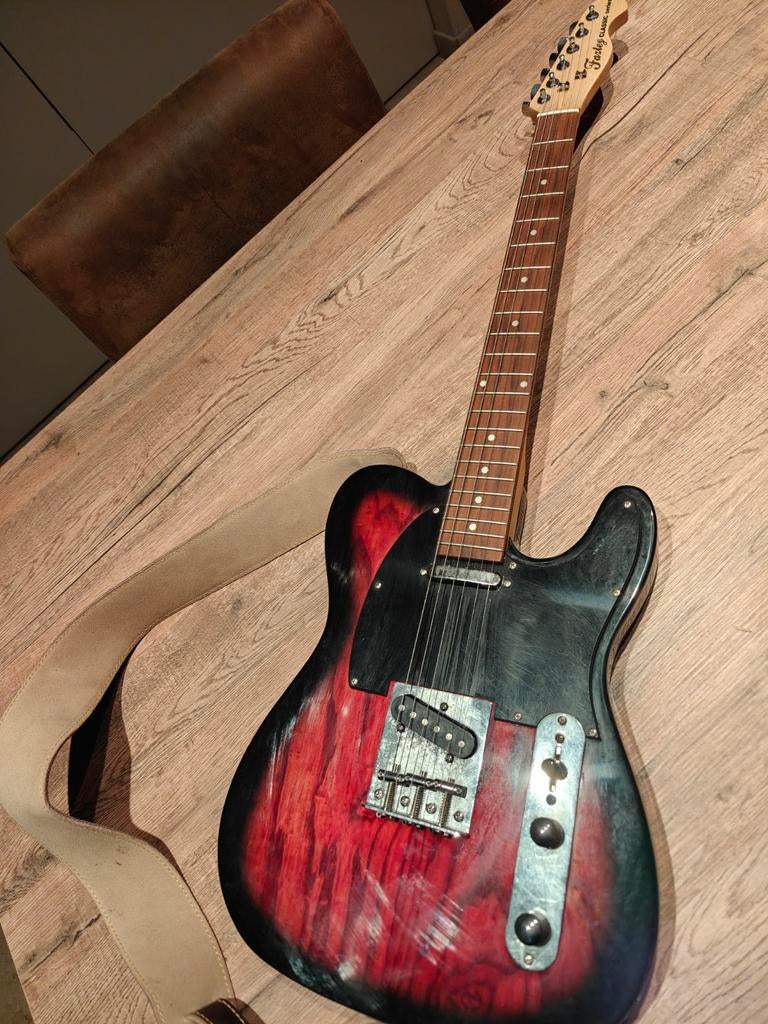 Elektrische gitaar + versterker, Muziek en Instrumenten, Ophalen