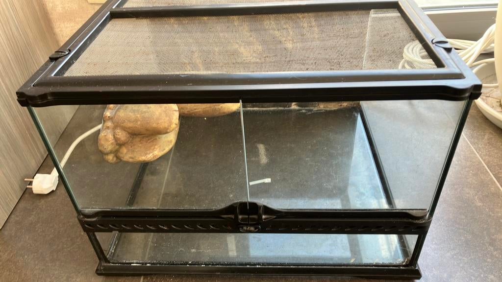 Terrarium exo terra, Enlèvement, Utilisé