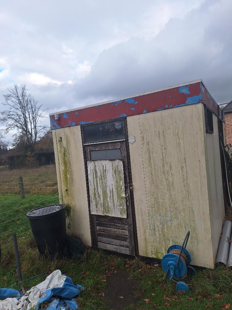 Werfkeet, Bricolage & Construction, Abris de chantier & Baraques de chantier, Enlèvement, Utilisé