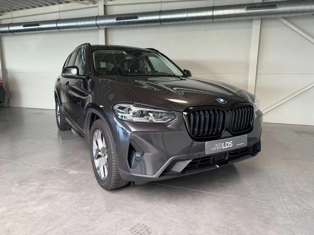 BMW X3 X3 2.0iA xDrive20 MHEV - pano dak- camera- leder, Autos, Cuir, Argent ou Gris, Achat, Entreprise
