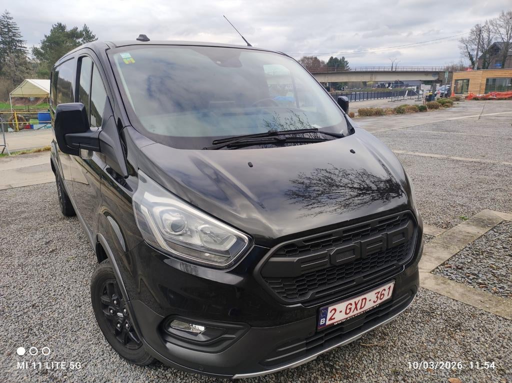 ford transit custom trail 2.0 eco blue trail euro 6 170000 k, Auto's, Bestelwagens en Lichte vracht, Particulier, ABS, Achteruitrijcamera