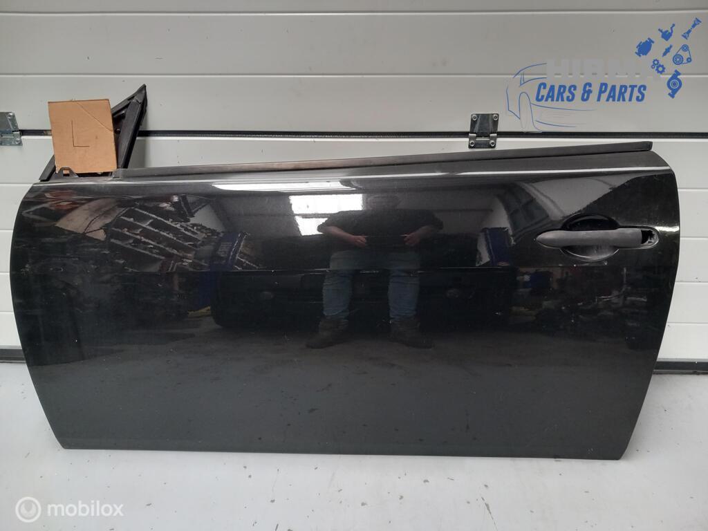 Renault Megane CC II Portier Links NV676 Zwart 2004 t/m 2009, Gebruikt, Voor, Ophalen of Verzenden, Renault