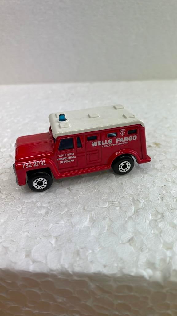 Matchbox Superfast 69 Armored Truck, Hobby en Vrije tijd, Modelauto's | 1:87, Ophalen of Verzenden, Zo goed als nieuw, Matchbox