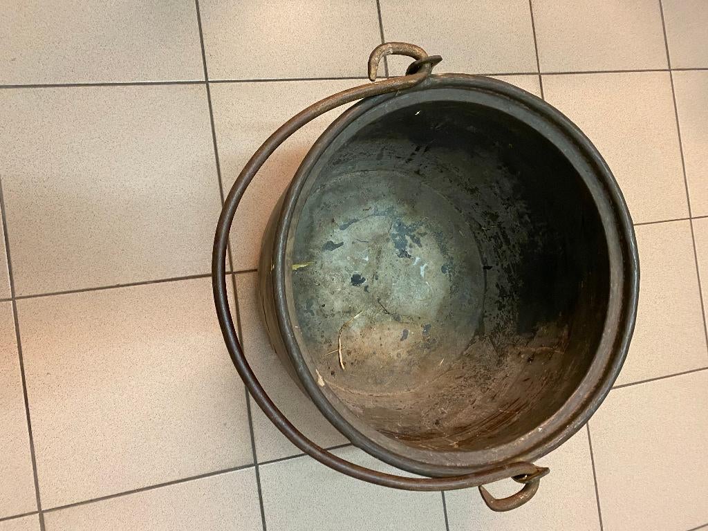 antieke koperen ketel, Antiek en Kunst, Ophalen