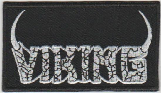 Viking stoffen opstrijk patch embleem #1, Verzenden, Nieuw, Kleding