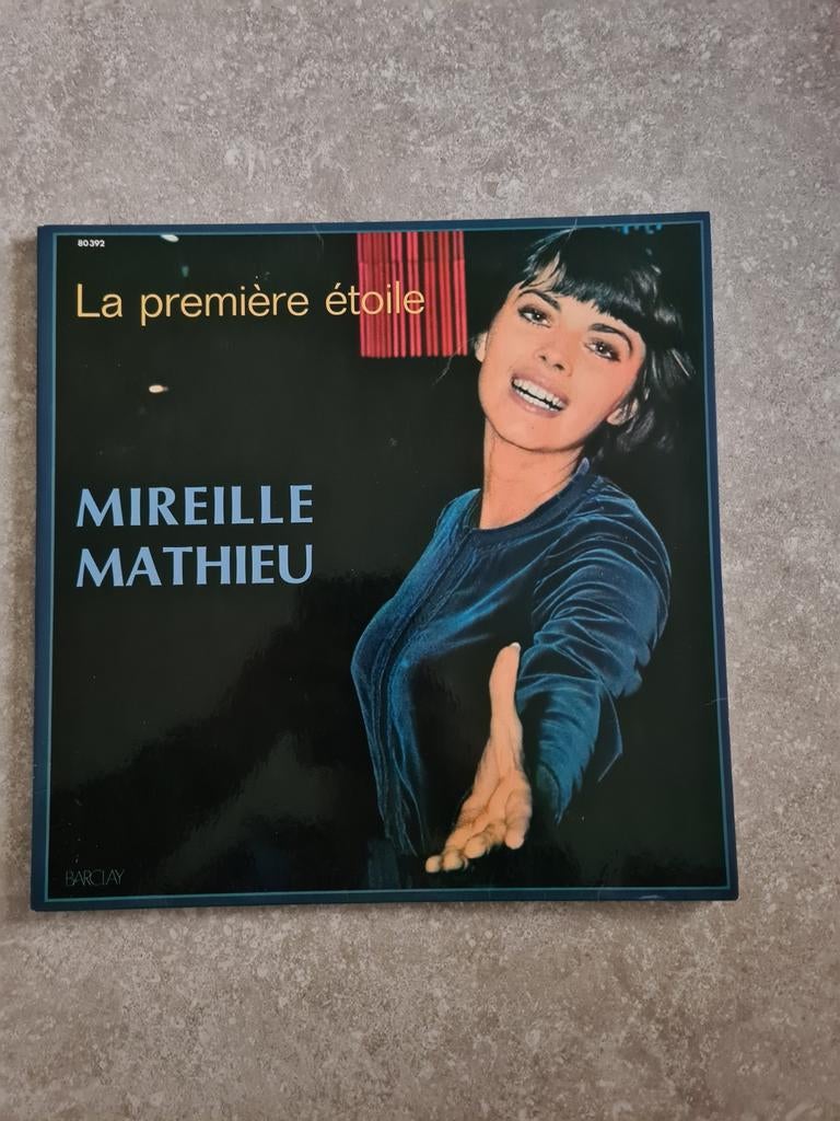 LP Mireille Mathieu avec affiche supplémentaire., Enlèvement ou Envoi