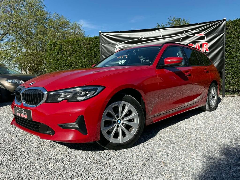 Bmw 318dA 100kw Break Boite Auto/Gps/Led... Garantie 1an!, Autos, Achat, Euro 6, Entreprise, Noir