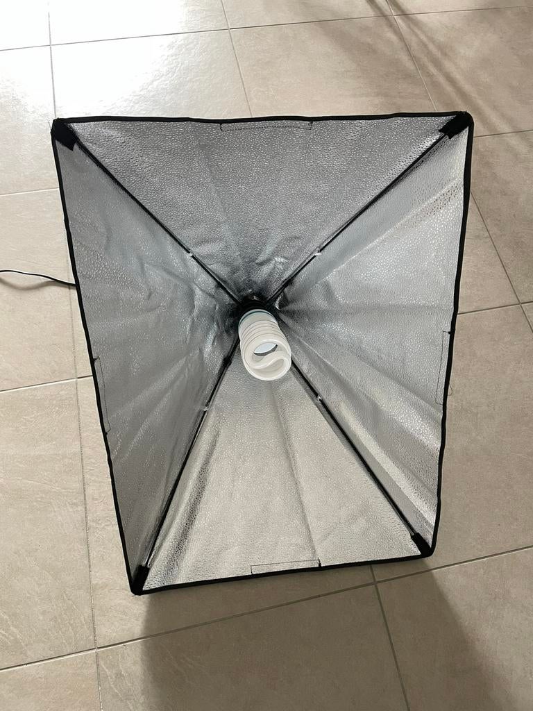 Softbox avec éclairage continu, Enlèvement ou Envoi, Comme neuf