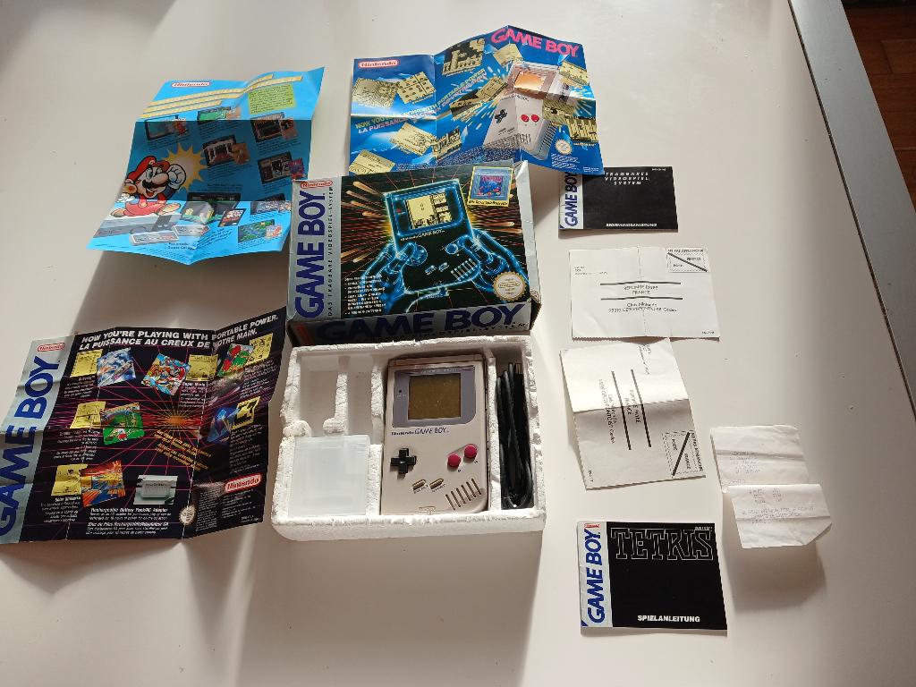 Nintendo Game Boy Retrogaming Mario klassieke doos, Games en Spelcomputers, Ophalen, Refurbished, Game Boy Classic