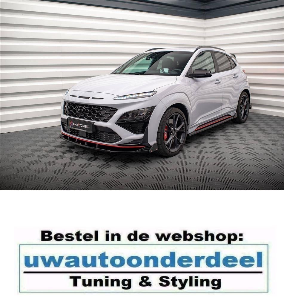 Maxton Design Spoiler Splitter Lip Hyundai Kona N Mk1, Verzenden