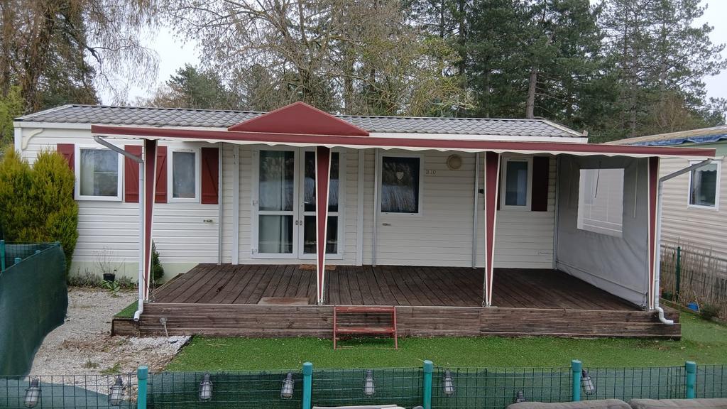 Stacaravan 14 meter te koop exclusief perceel 3 slaapkamers, Tot en met 4