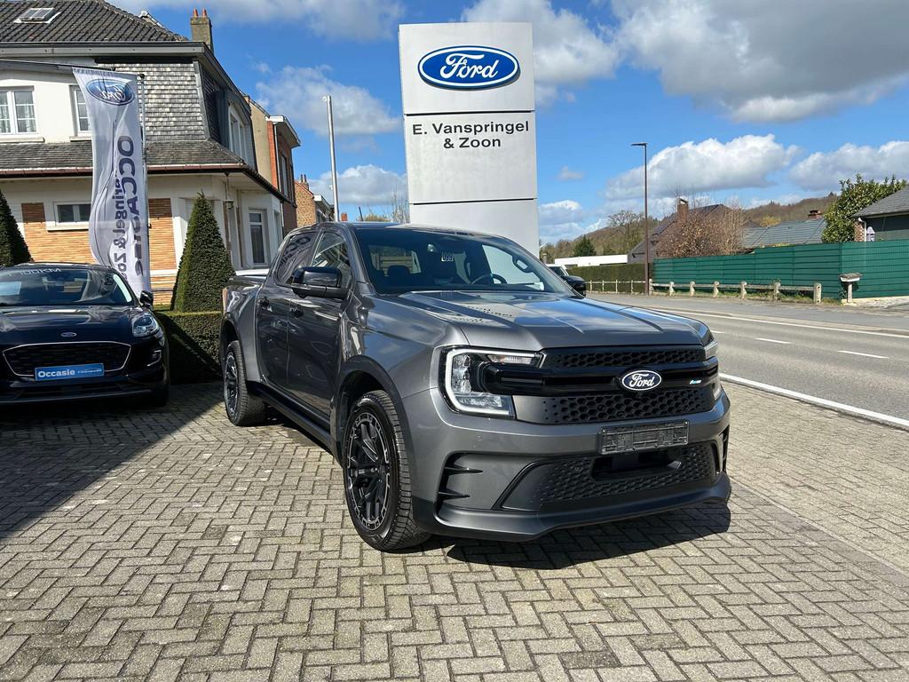 Ford Ranger Ranger 3.0 EcoBlue e-4WD MS-RT MS-RT, Autos, Argent ou Gris, Achat, Alcantara, Noir