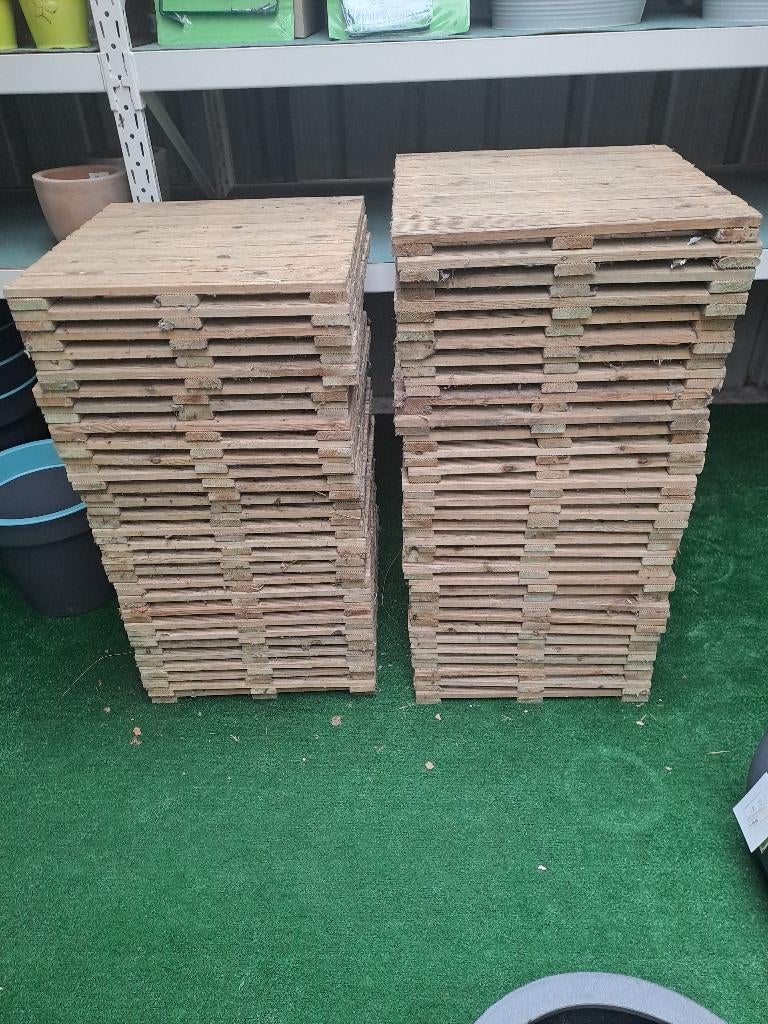 STAPTEGEL HOUT, Enlèvement, Comme neuf, Imprégné