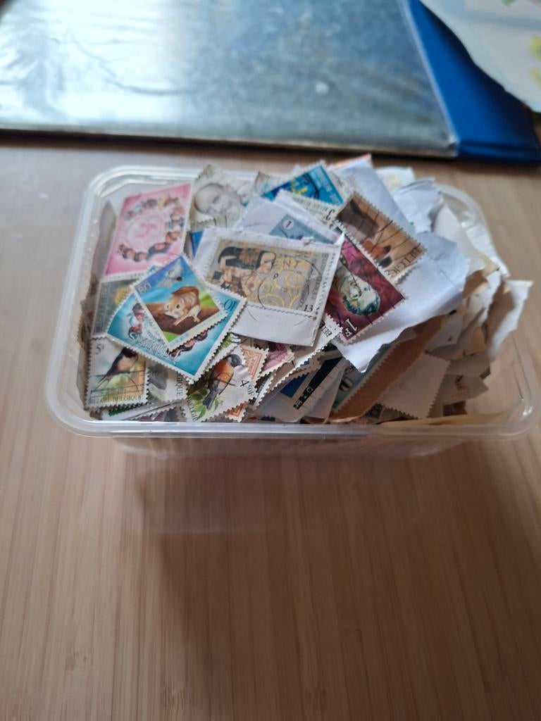 Postzegels wereld, Ophalen