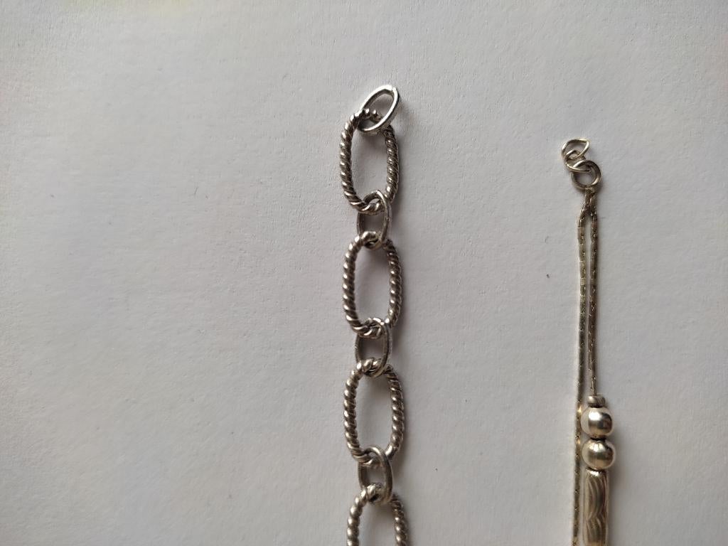 Zilveren armbandjes, Ophalen, Gebruikt, Zilver, Zilver