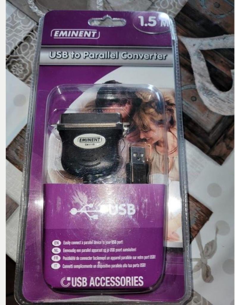 Convertisseur usb vers port parallèle, Informatique & Logiciels, Enlèvement