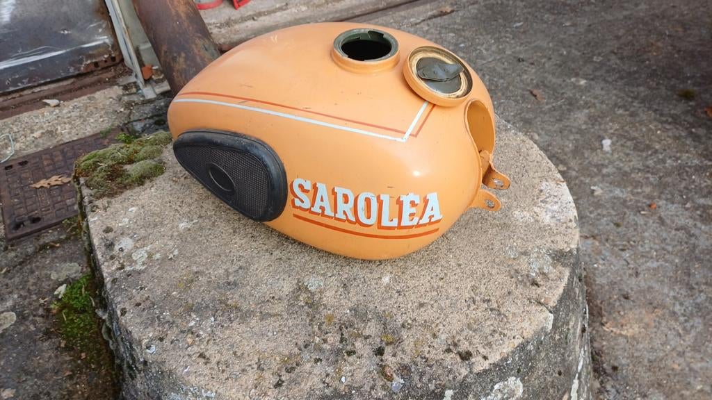 Te koop sarolea gilette tank, Motoren, Ophalen of Verzenden