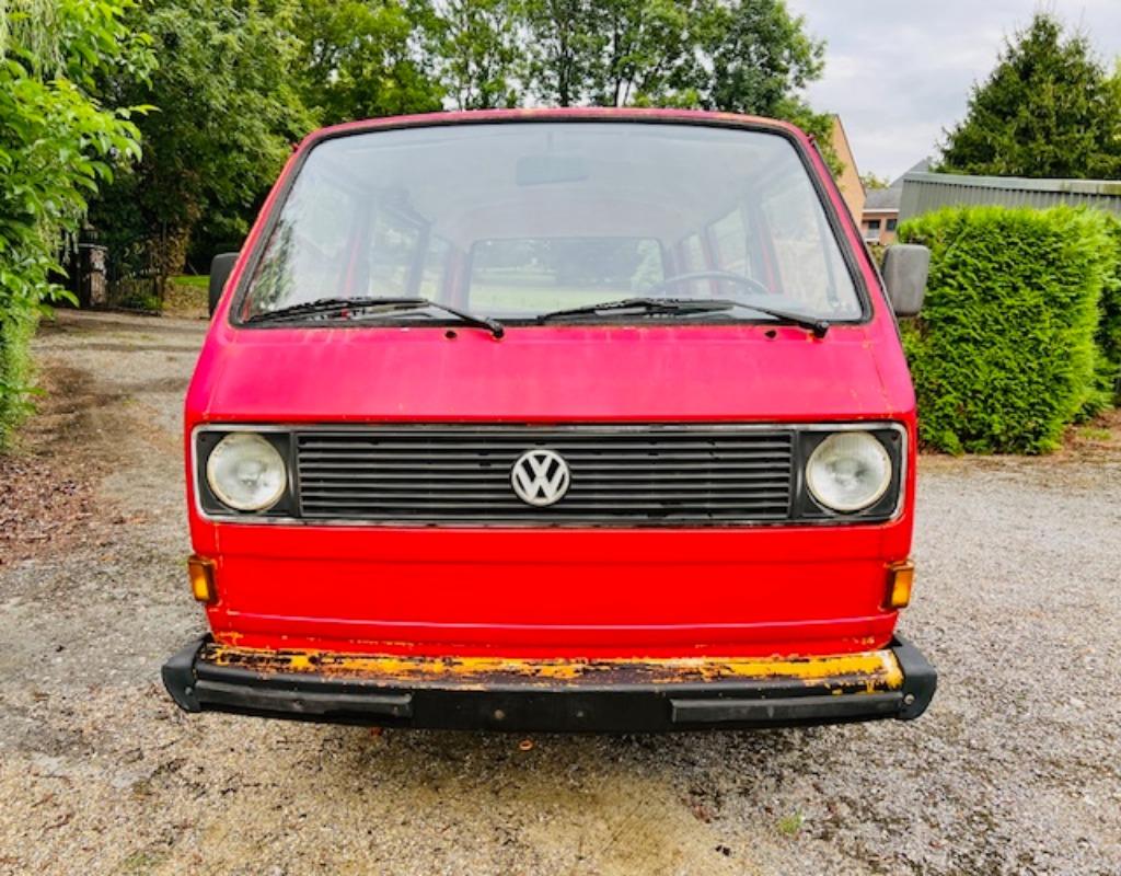 VW T3 1.6 Essence, Autos, Volkswagen, Rouge, Autres modèles, Achat, 4 portes