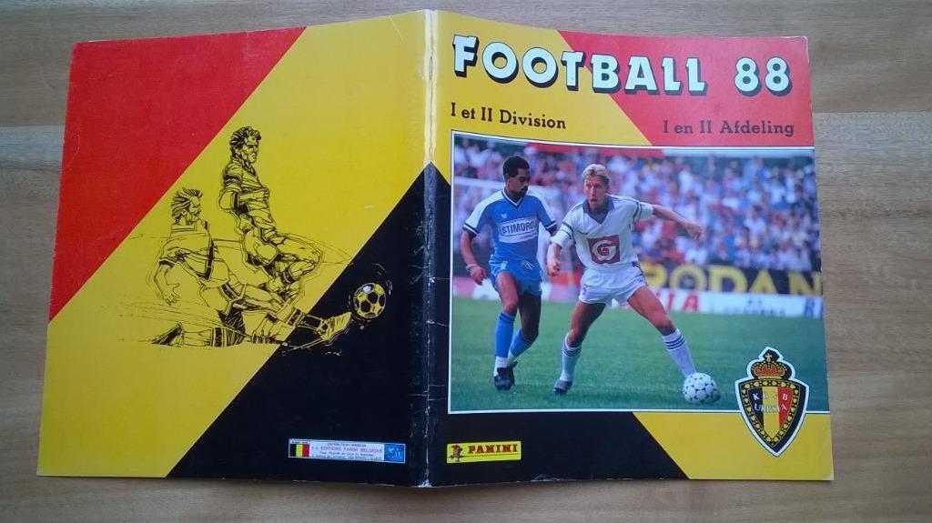 ALBUM VIDE PANINI FOOTBALL BELGIUM 88, Collections, Enlèvement ou Envoi, Livre ou Revue