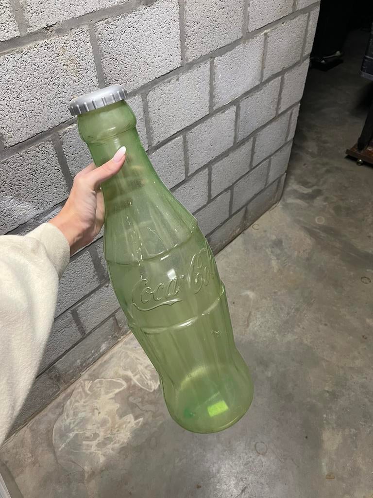Coca cola mega spaarpot, Verzamelen, Ophalen, Gebruikt
