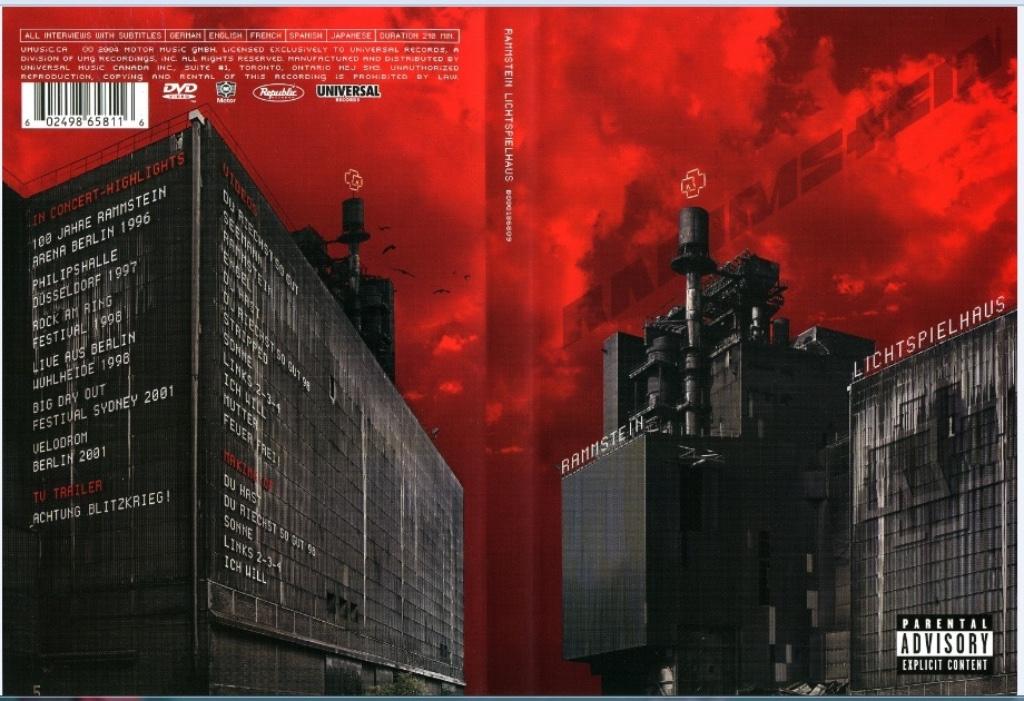 RAMMSTEIN - Lichtspielhaus (DVD), À partir de 16 ans, Enlèvement ou Envoi, Musique et Concerts