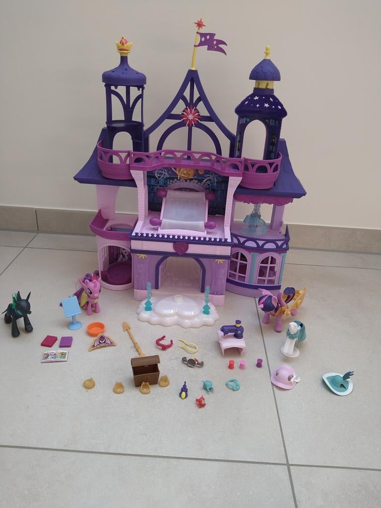 mijn kleine pony kasteel, Kinderen en Baby's, Speelgoed | My Little Pony, Ophalen, Zo goed als nieuw
