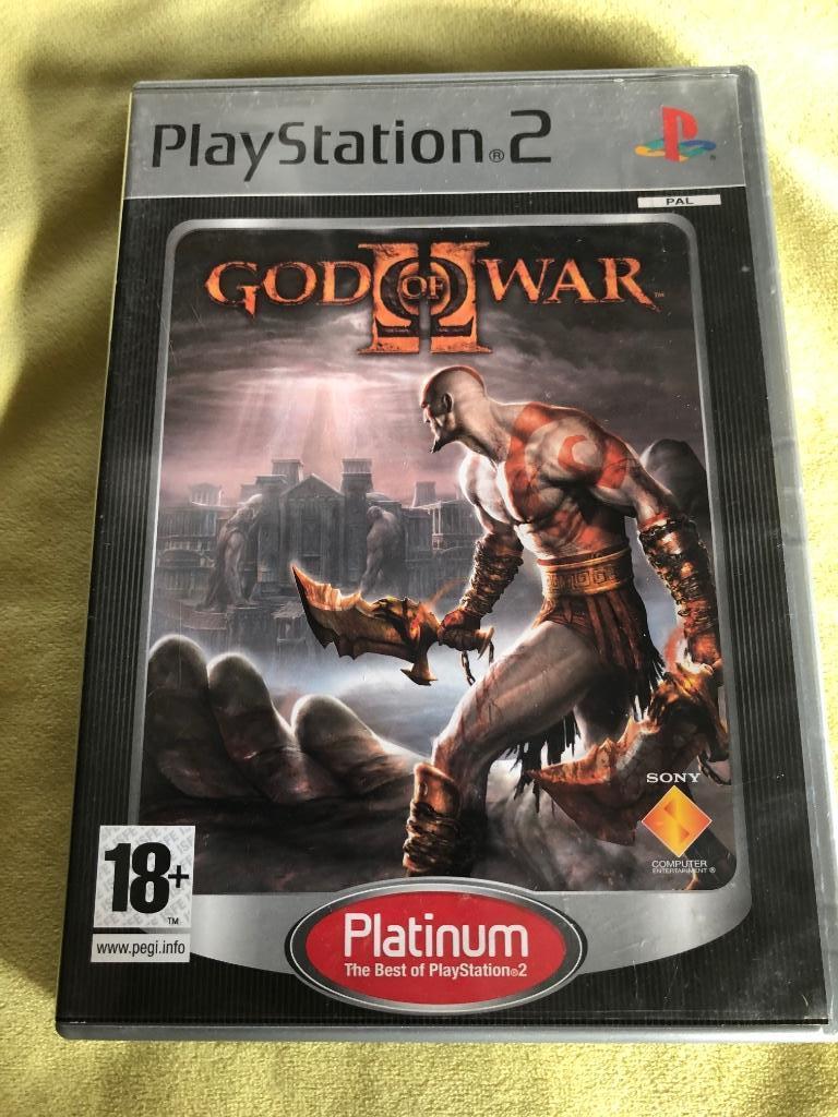 PS2 God of War II - Platinum (1), Consoles de jeu & Jeux vidéo, Jeux | Sony PlayStation 2, Comme neuf, Aventure et Action, 1 joueur