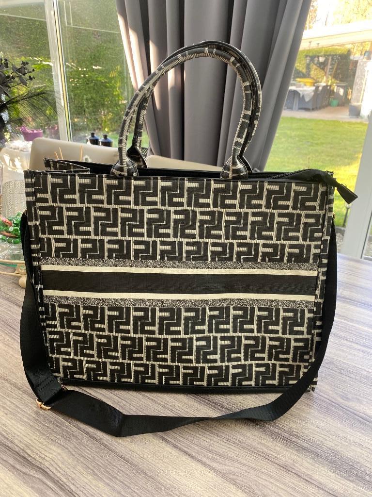 Damestas shopper, Handtassen en Accessoires, Tassen | Damestassen, Ophalen of Verzenden, Nieuw, Zwart, Shopper