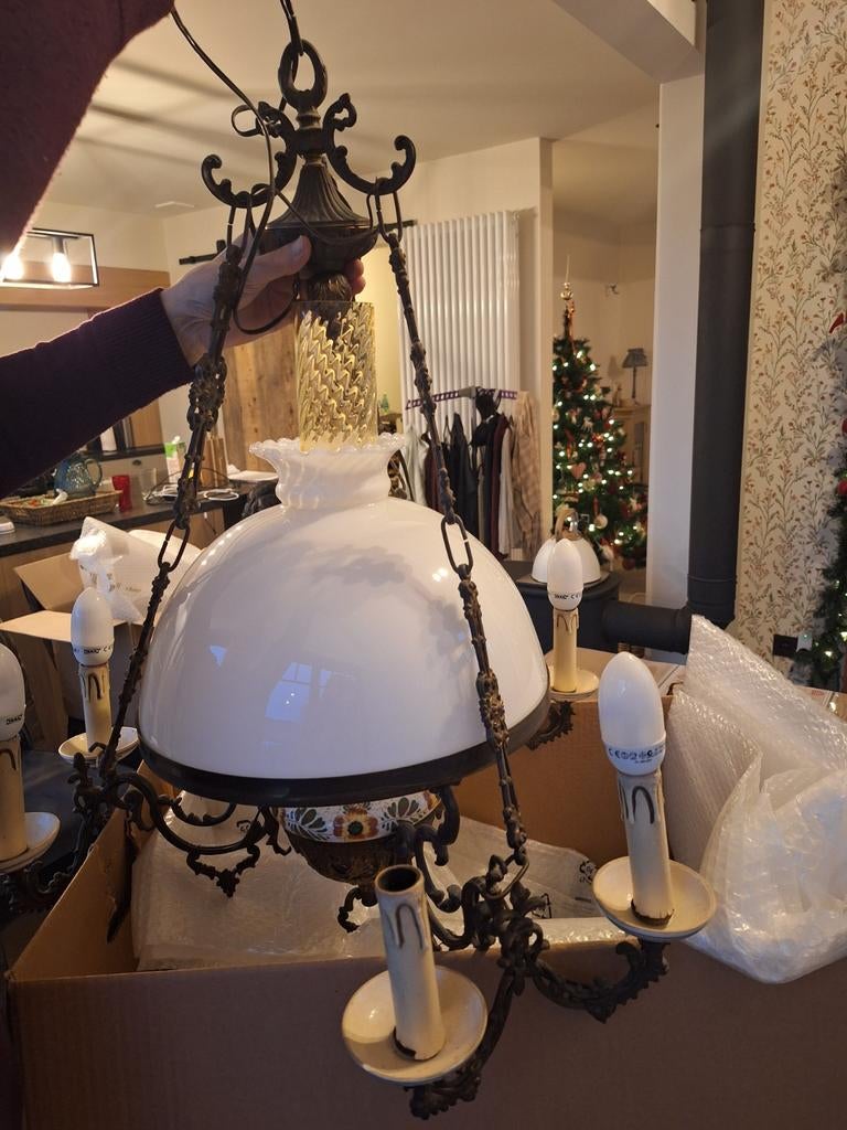 Lampe Belge (begin jaren 50), Antiquités & Art, Enlèvement