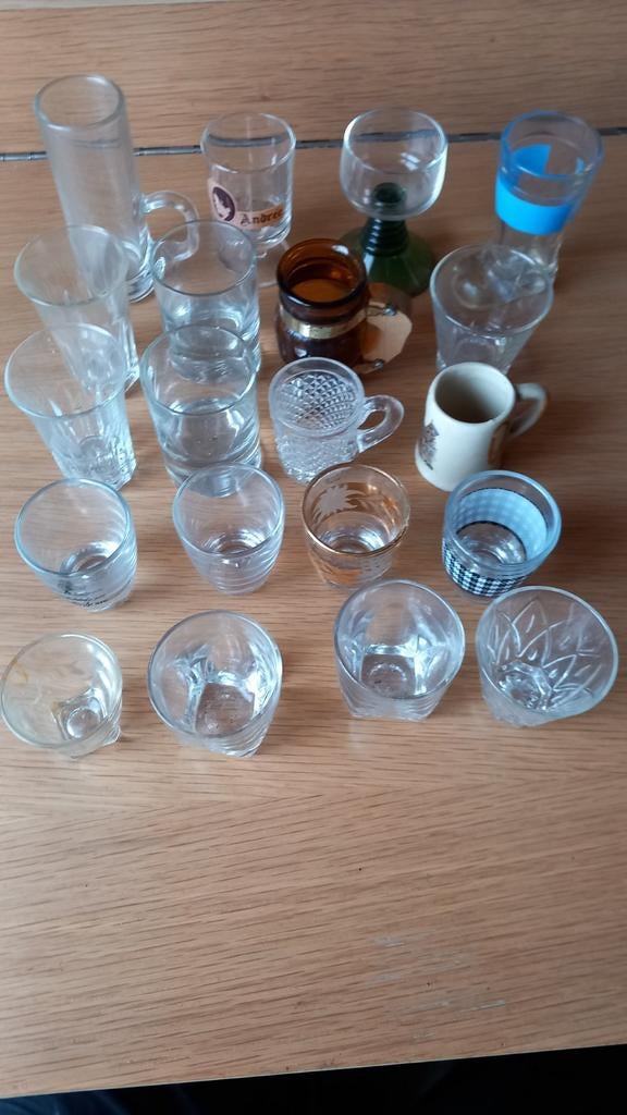 Mini glaasjes, Verzamelen, Ophalen of Verzenden, Zo goed als nieuw